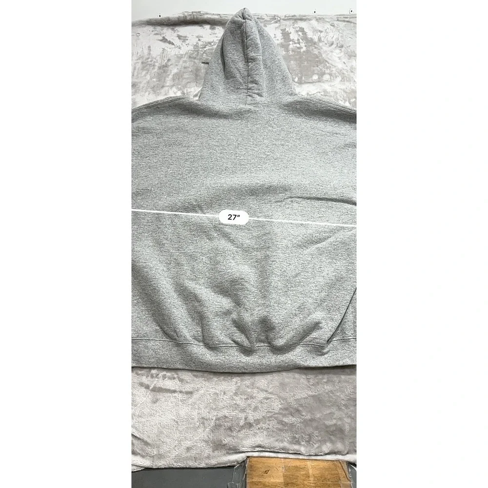 Daytona 500 Speedway Hoodie Men's Size 2XL Gray 2022 Drawstring Long Sleeve EUC‎
